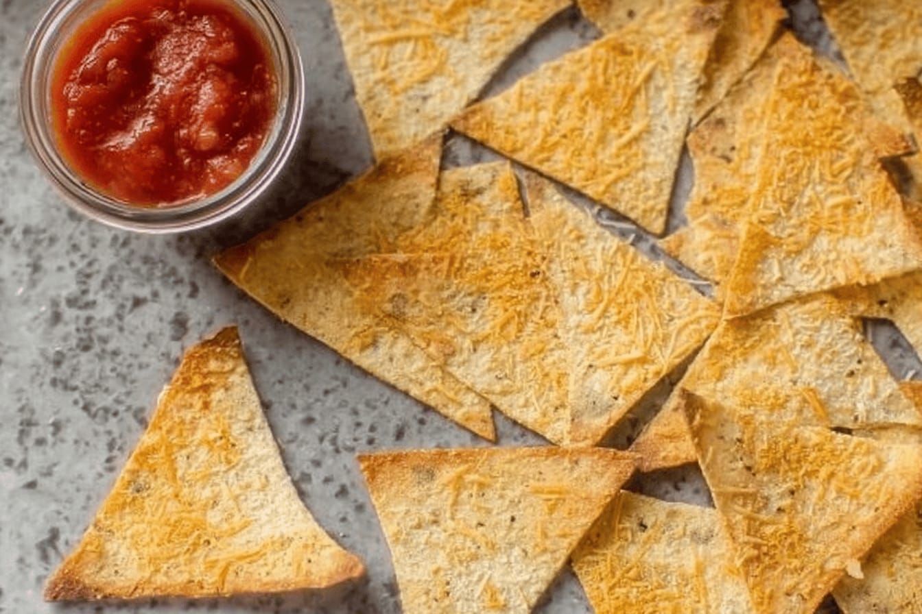 Baked Homemade Tortilla Chips Recipe