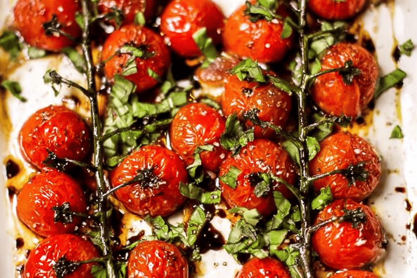 Balsamic Roasted Tomatoes Recipe
