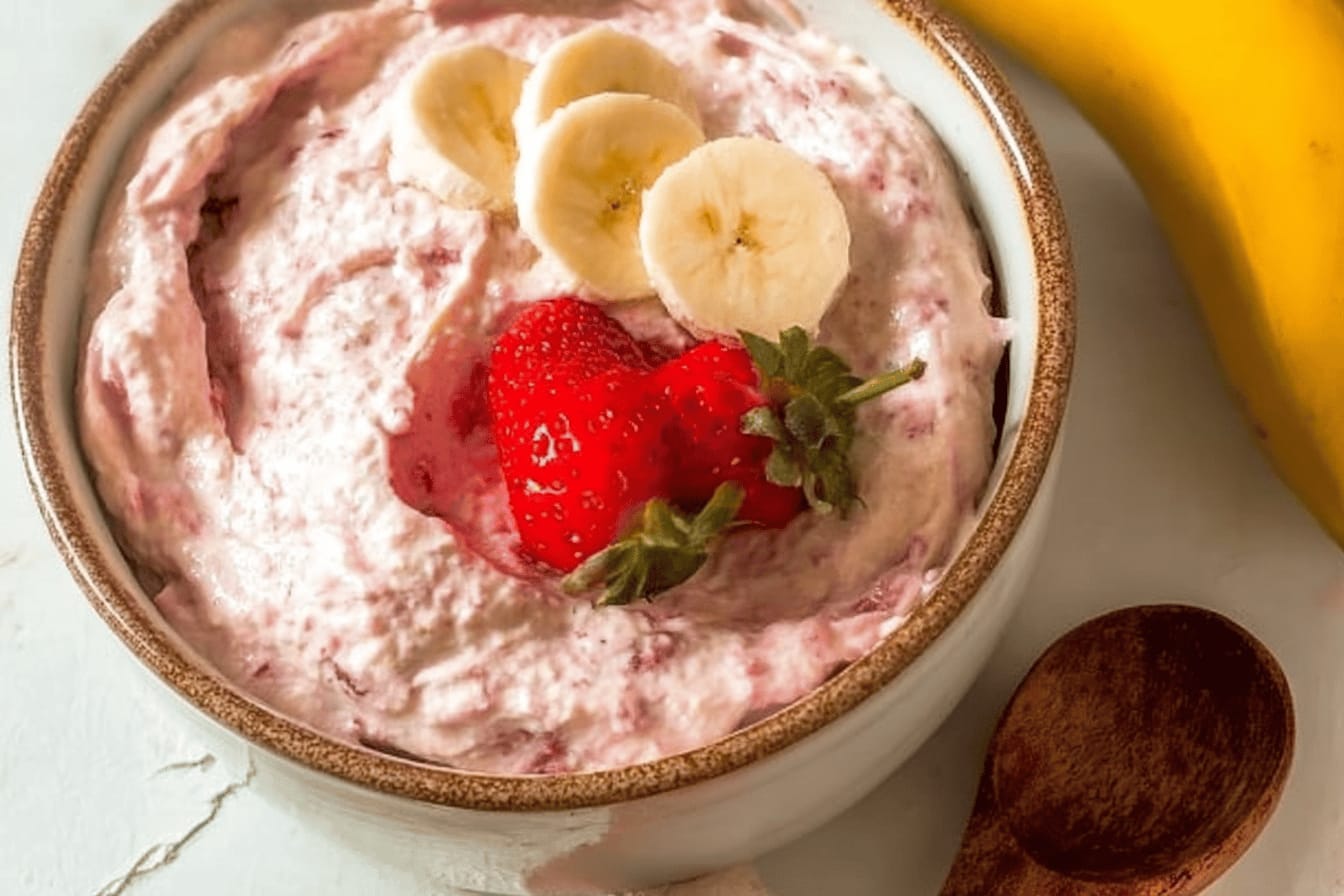 Banana Strawberry Cream Cheese Spread Recipe