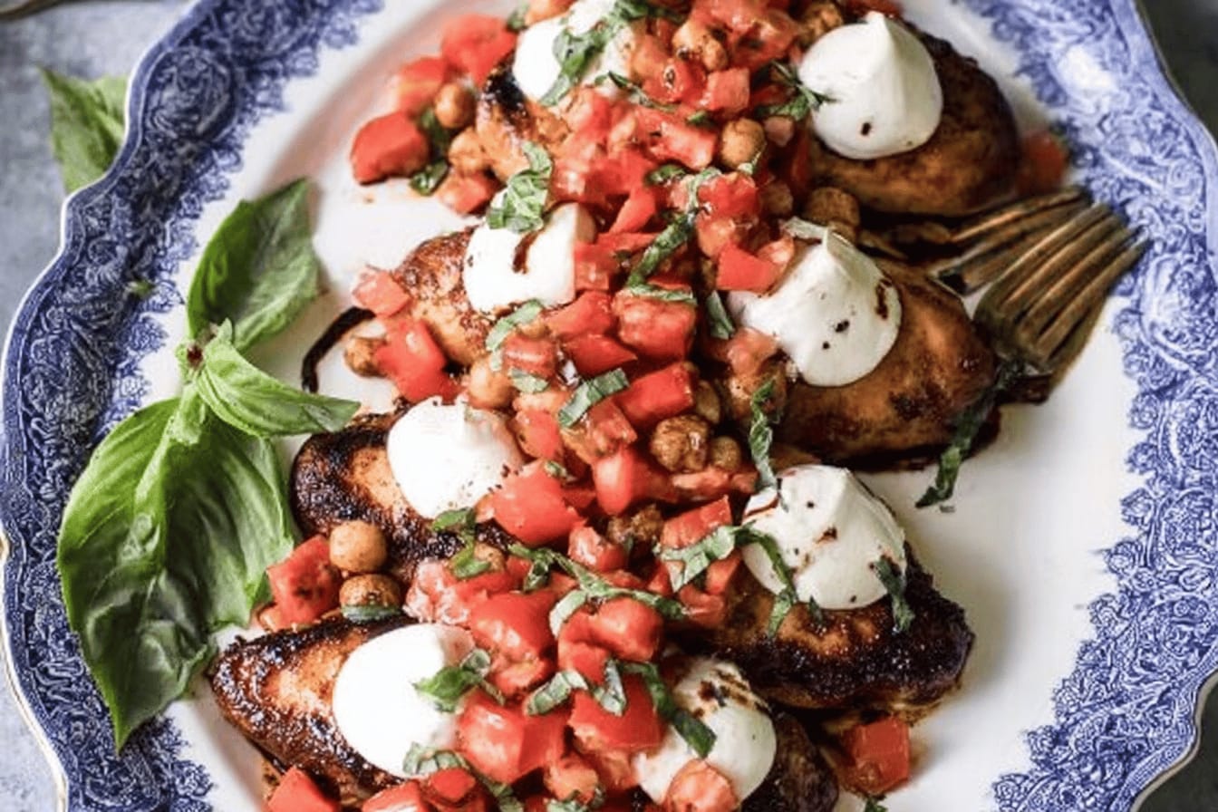 Caprese Bruschetta Chicken Recipe Delight
