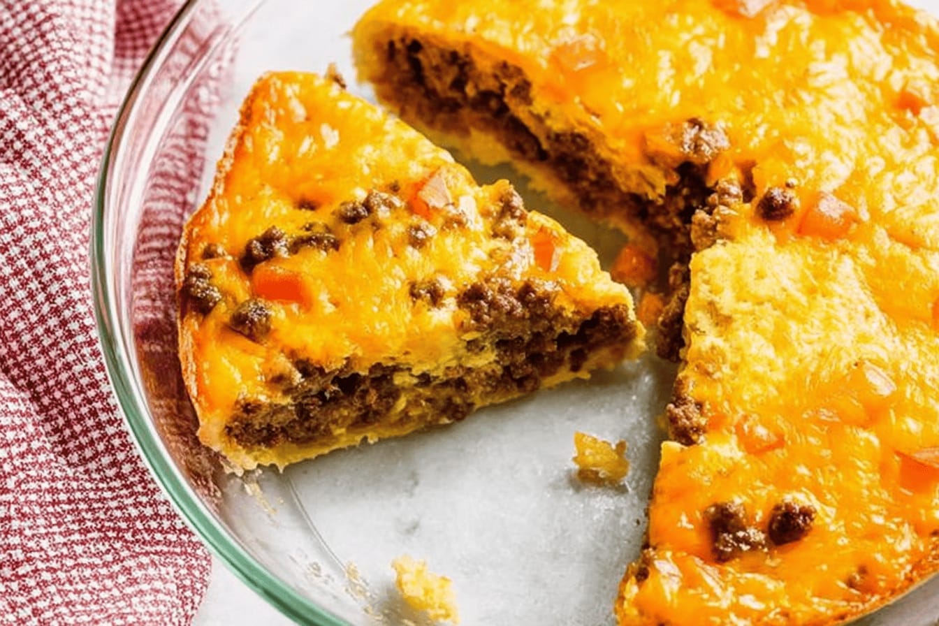 Cheeseburger Pie Recipe for Easy Family Dinners