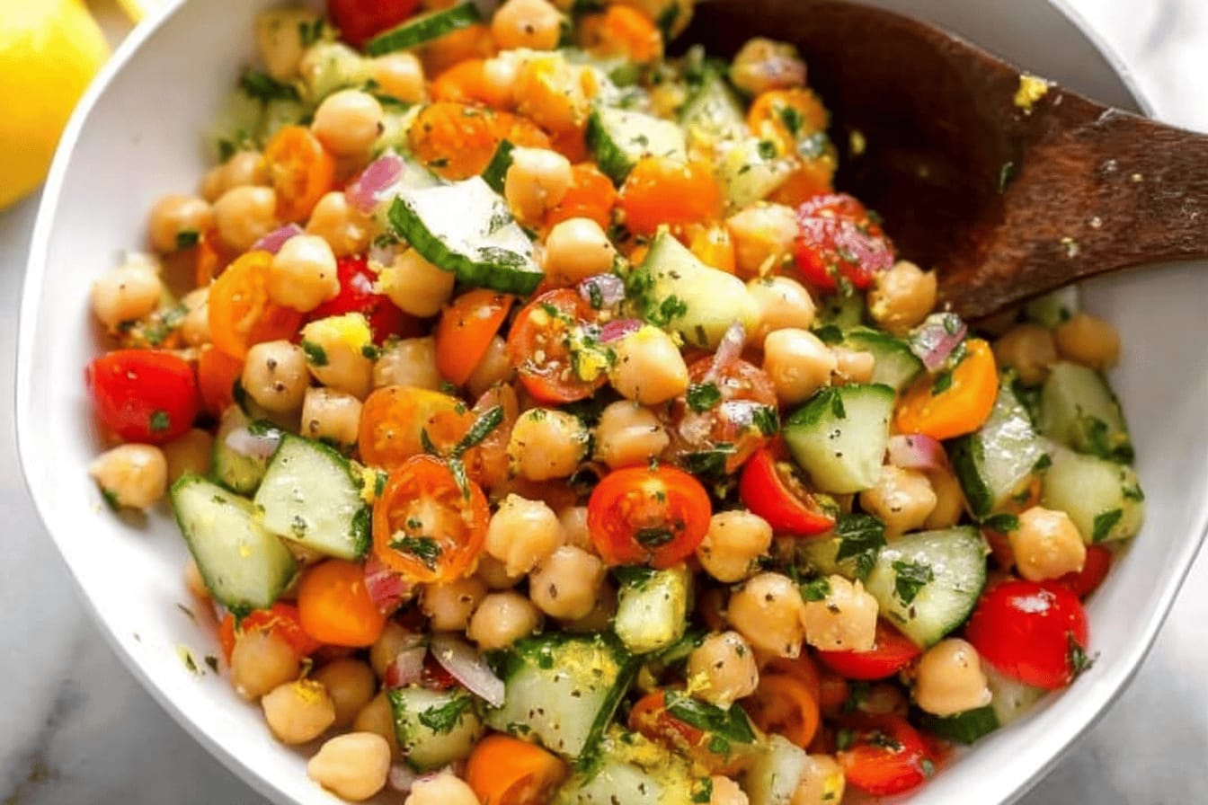 Chickpea Salad Recipe for Healthy Eating