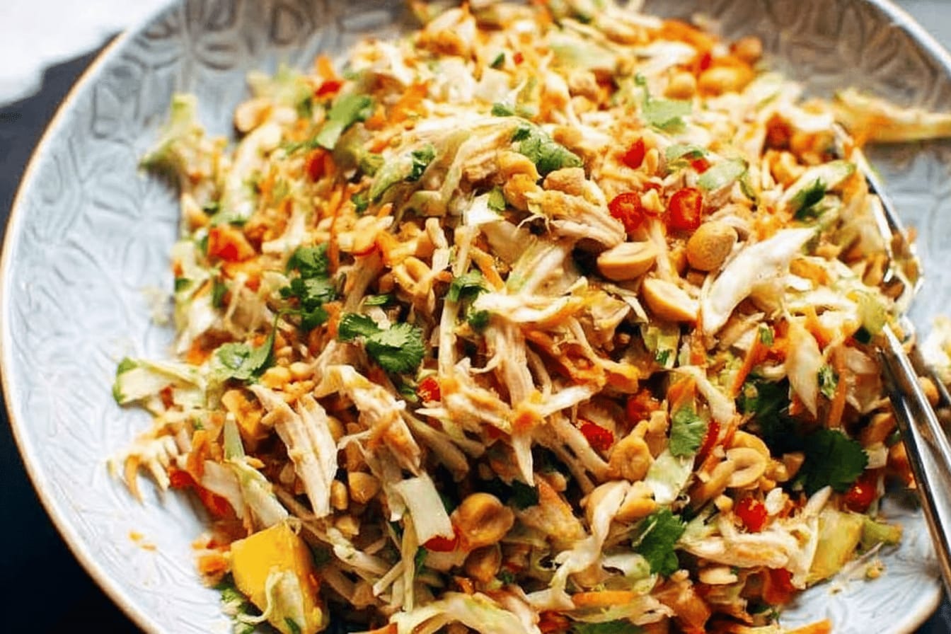 Chopped Thai Chicken Salad Recipe