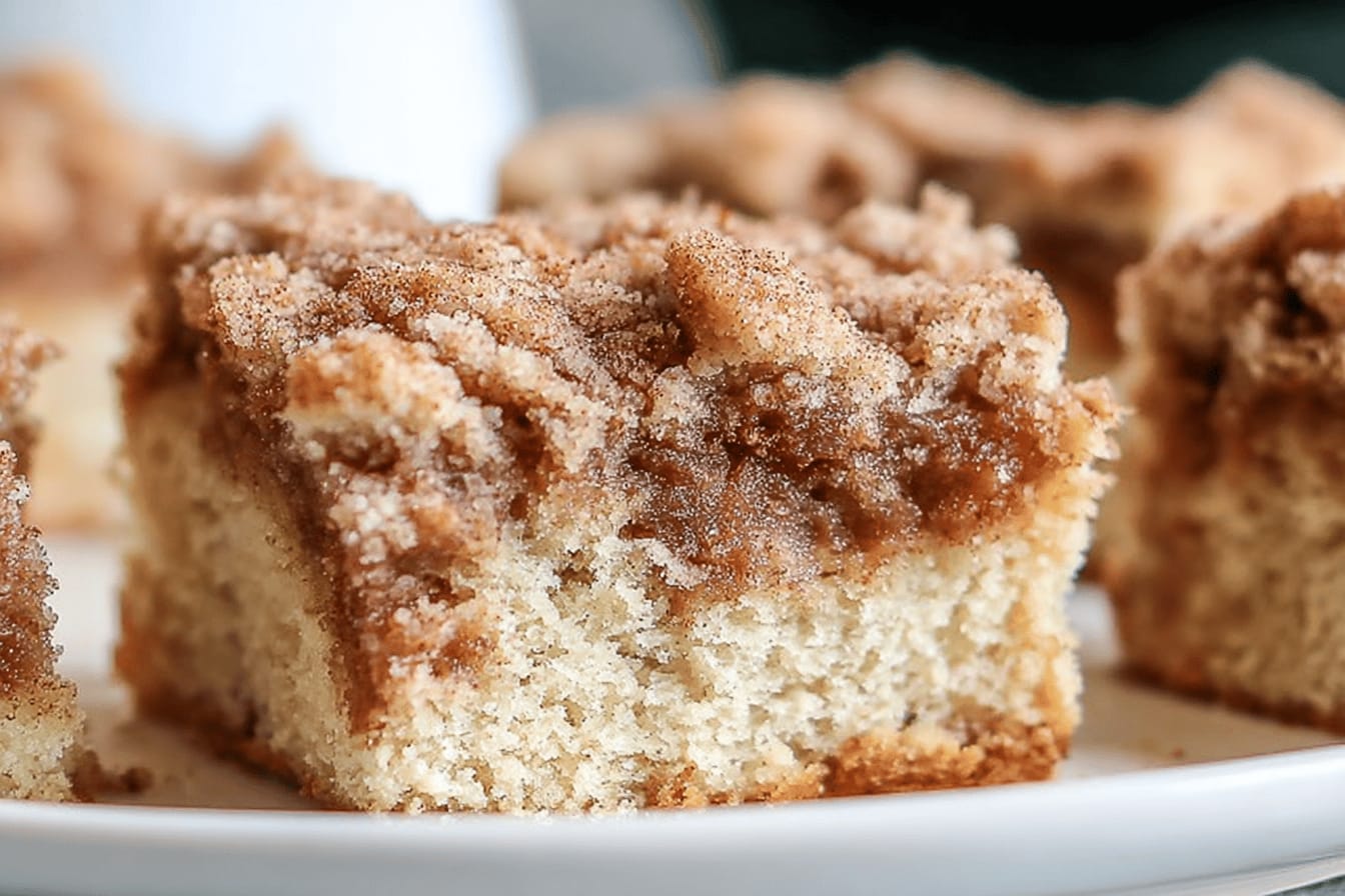 Cinnamon Crumble Coffee Cake Recipe