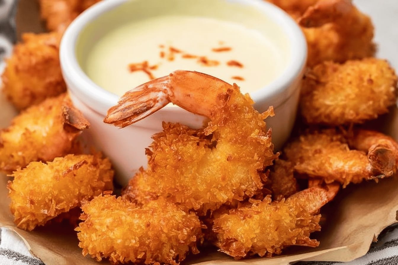 Coconut Shrimp with Pina Colada Sauce Recipe
