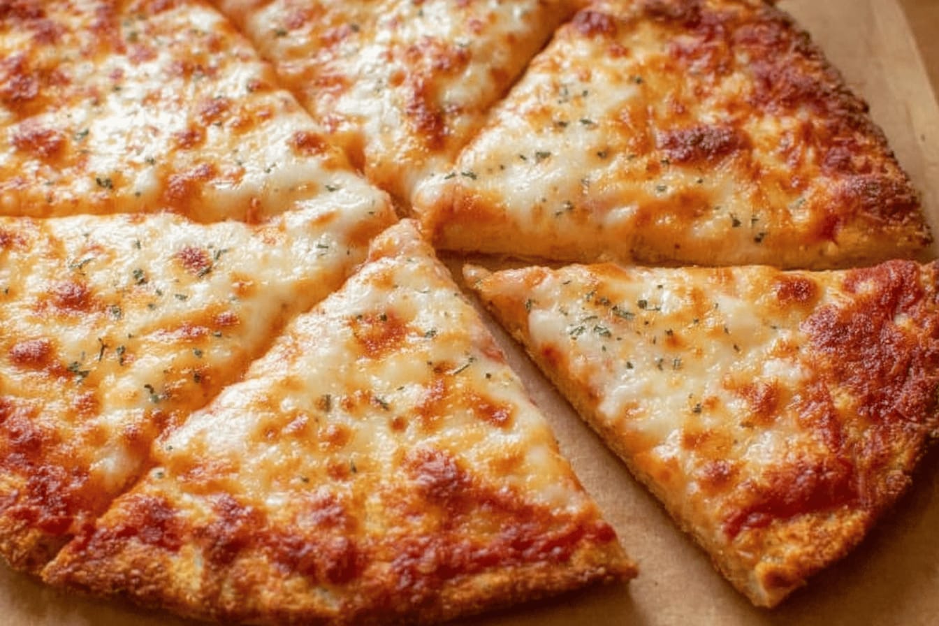 Cottage Cheese Crust Pizza Recipe
