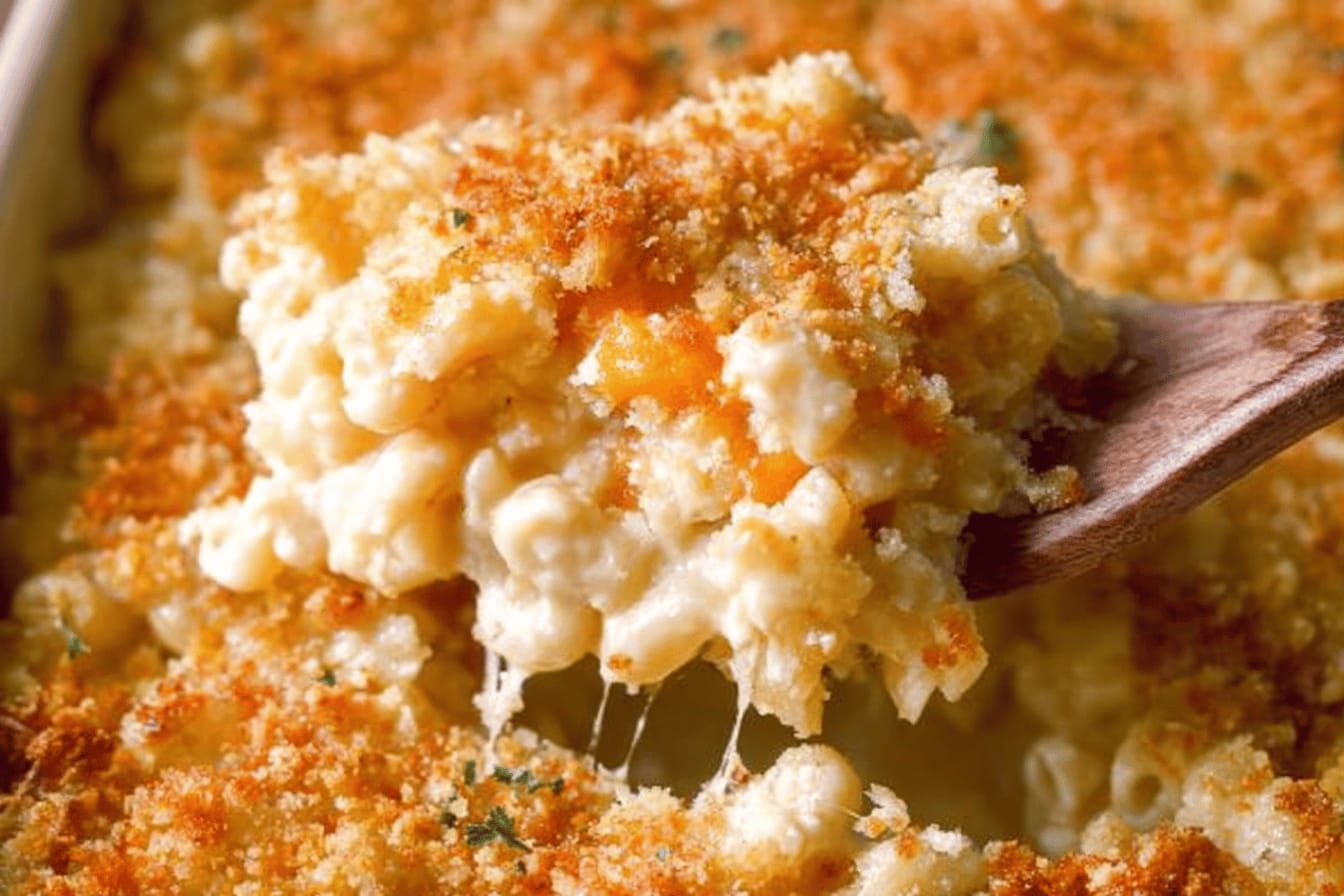 Creamy Baked Mac and Cheese Recipe