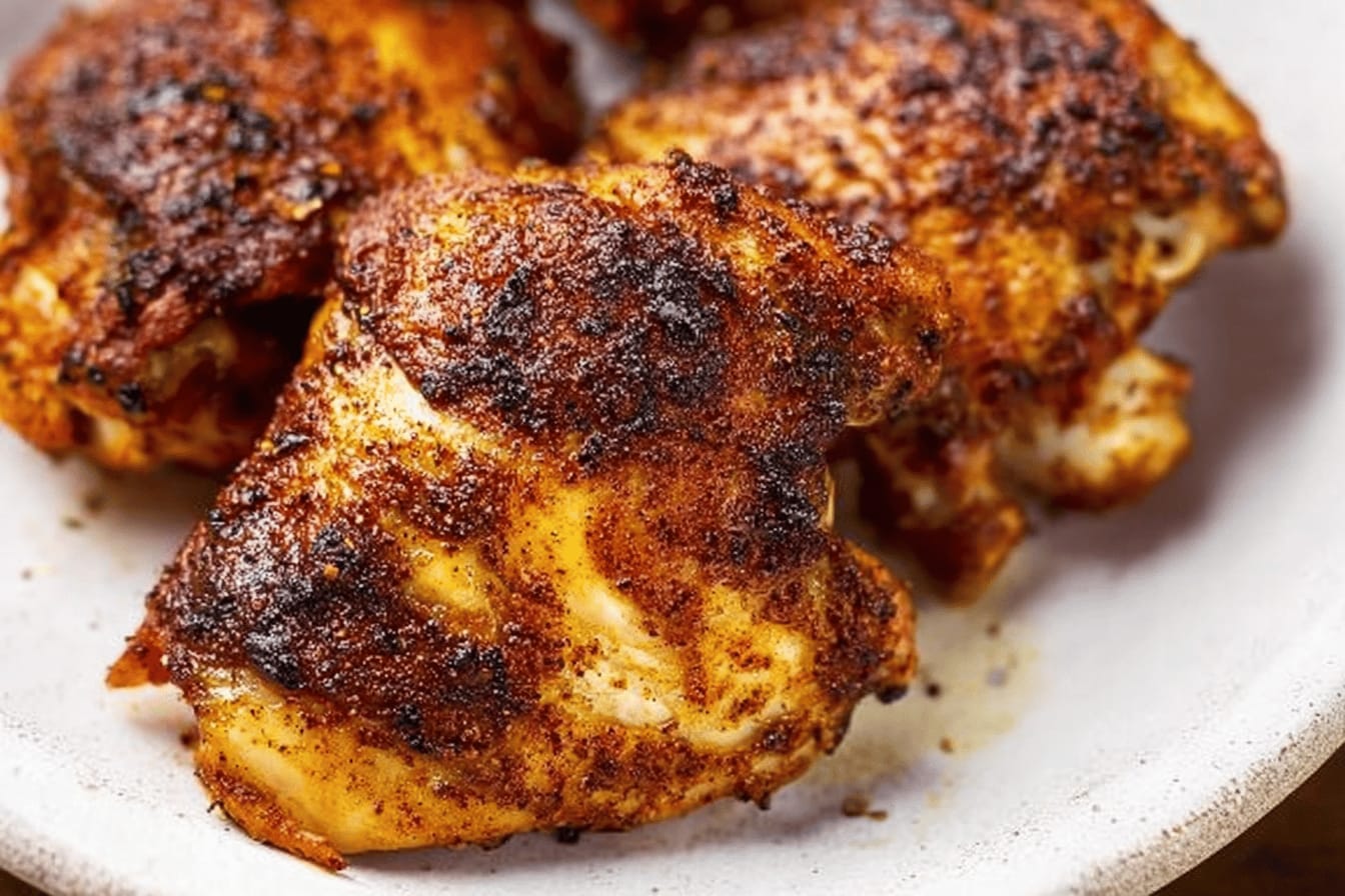 Crispy Air Fryer Chicken Thighs Recipe