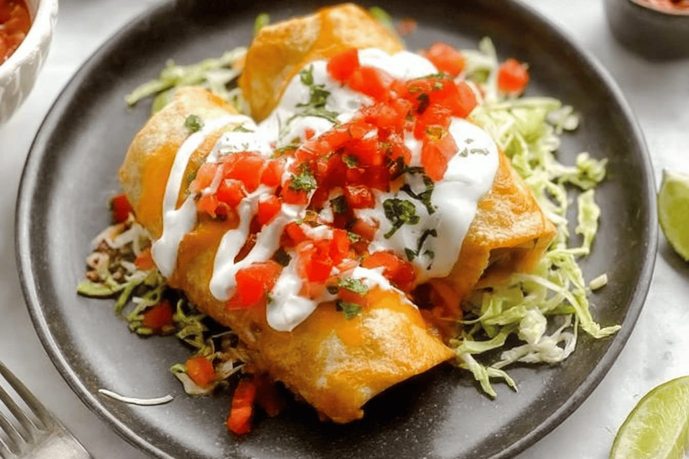 Crispy Beef Chimichangas Recipe Made Easy