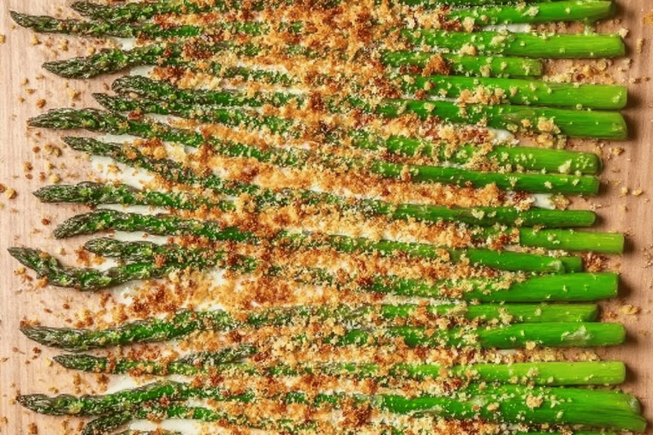 Crispy Garlic Roasted Asparagus Recipe