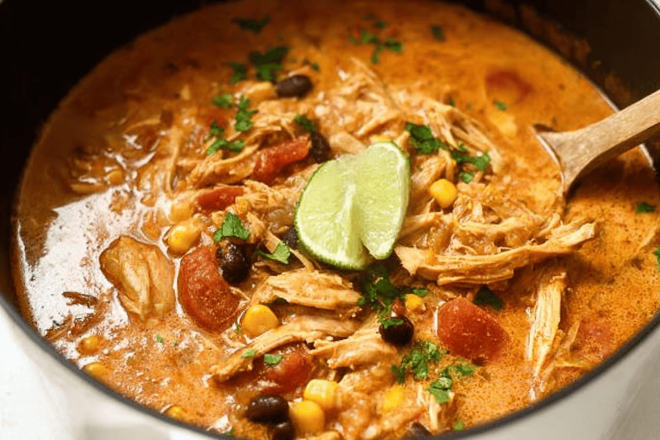 Delicious Chicken Enchilada Soup Recipe