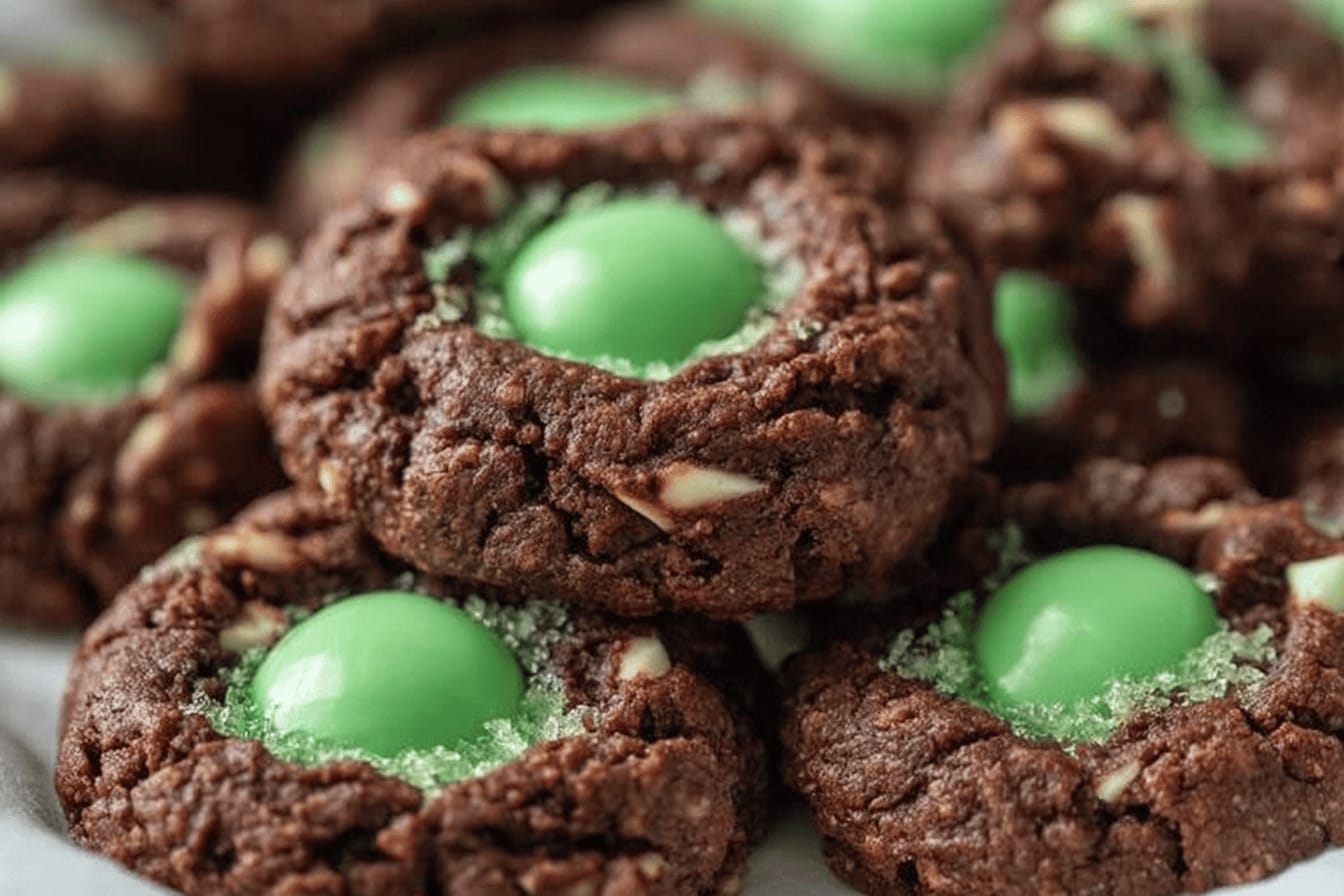 Delicious Chocolate Mint Cookies Recipe