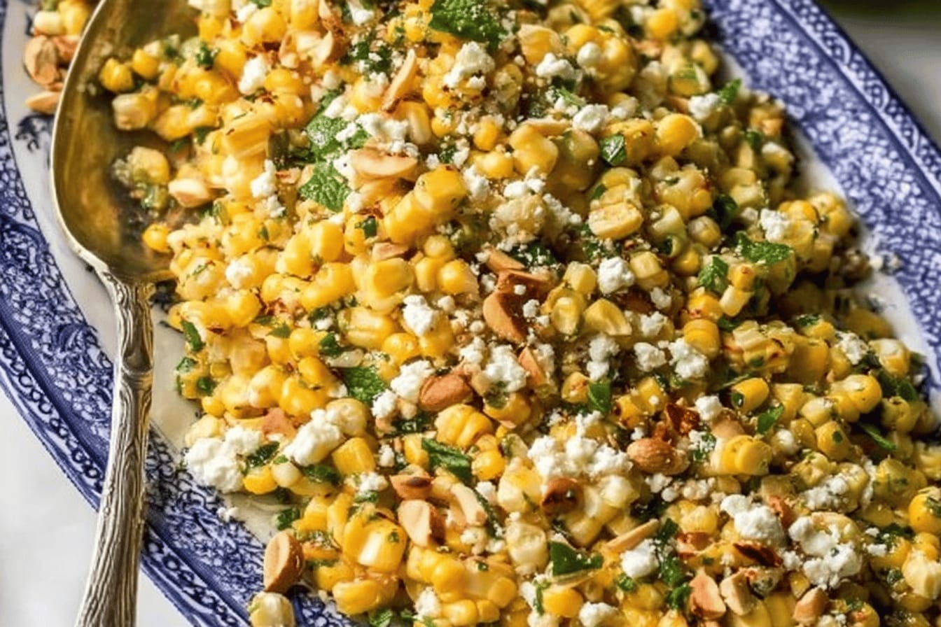 Delicious Grilled Corn Salad Recipe to Enjoy
