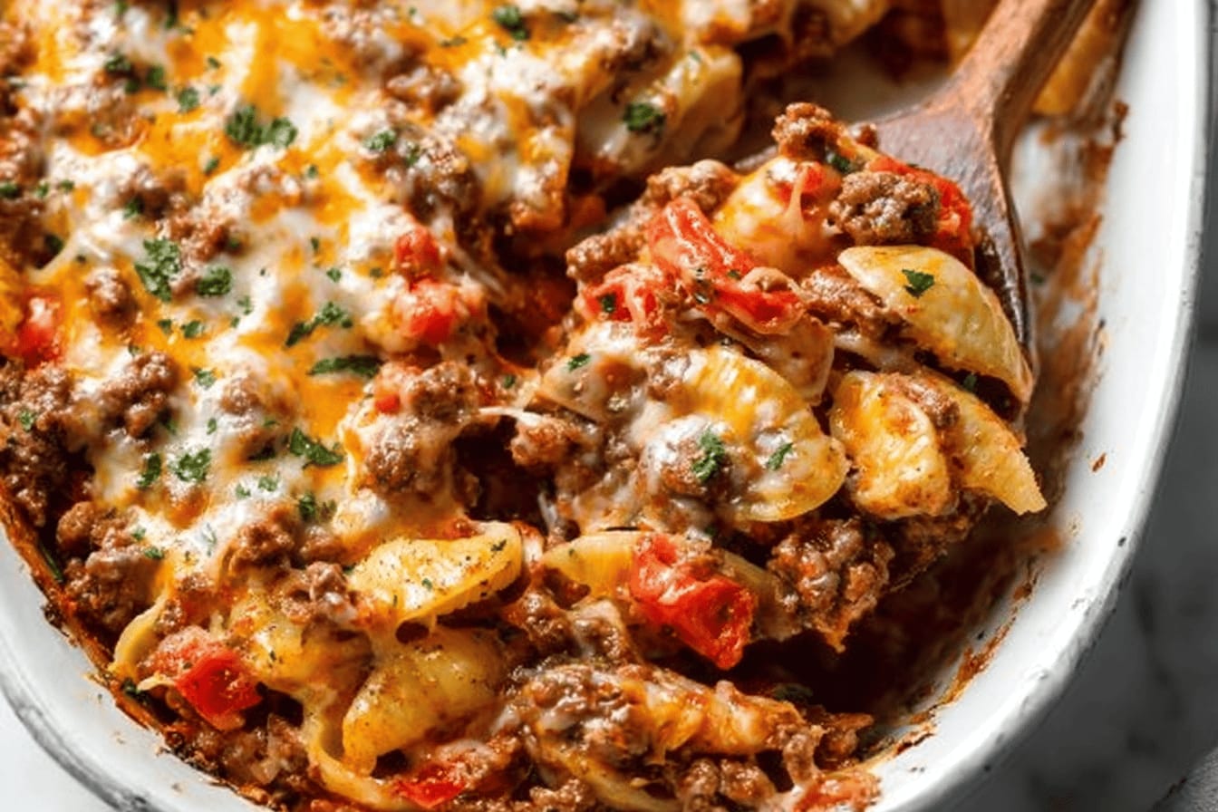Delicious Hamburger Casserole Recipe Idea