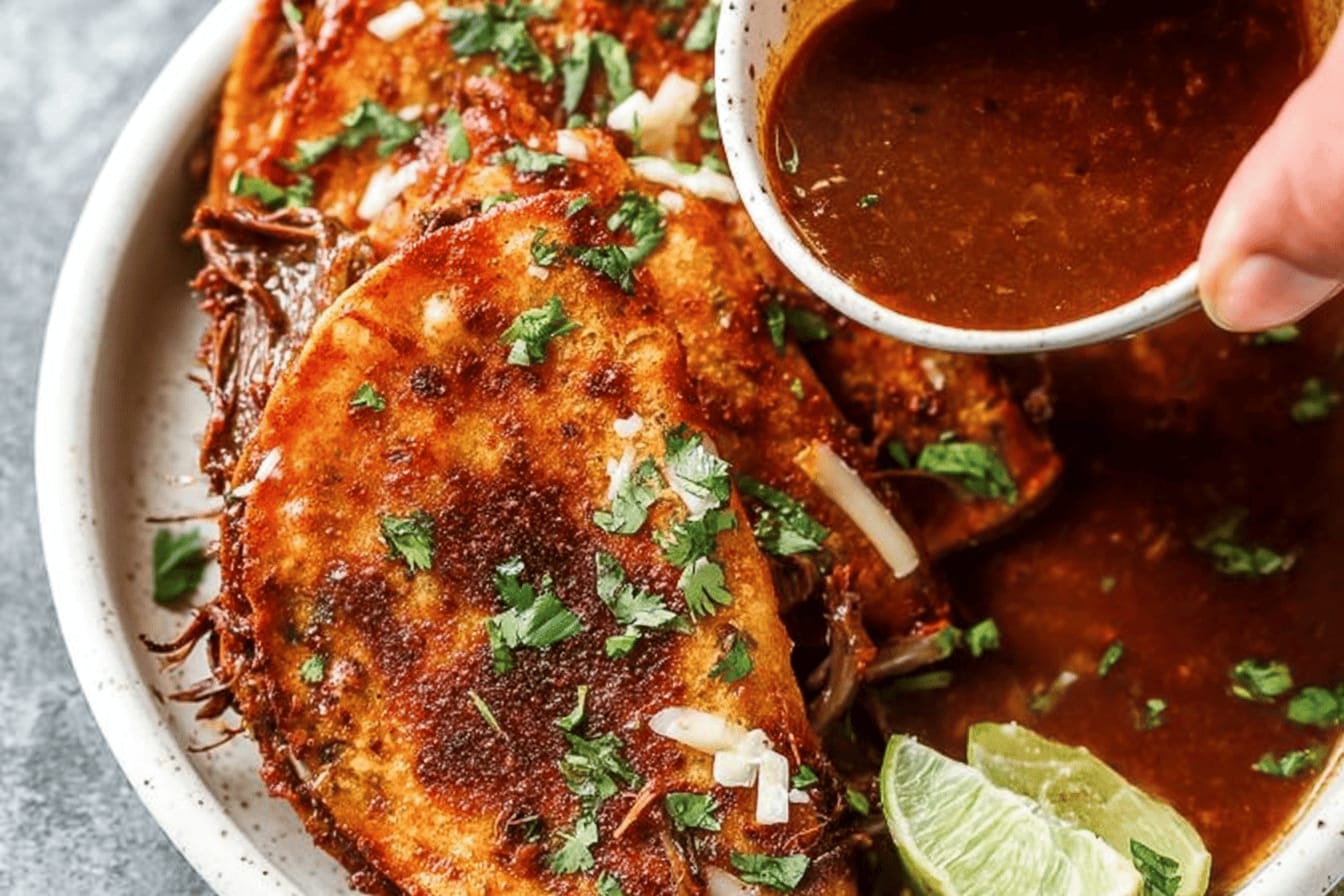 Delicious Homemade Birria Tacos Recipe
