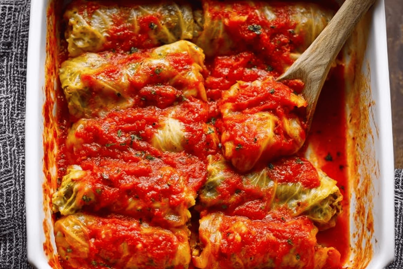 Delicious Homemade Cabbage Rolls Recipe