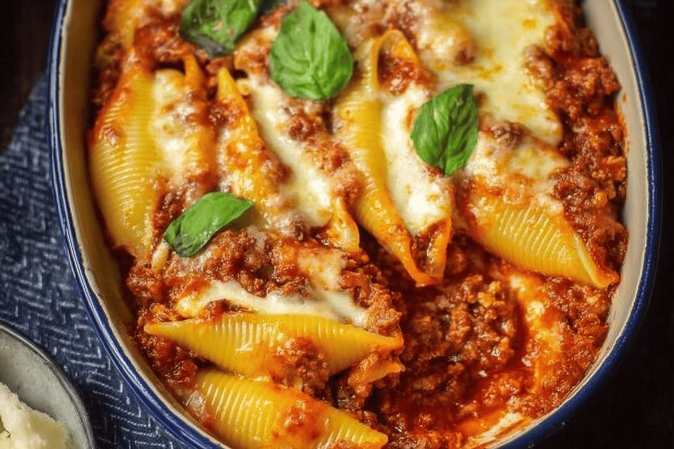 Delicious Italian Stuffed Shells Recipe