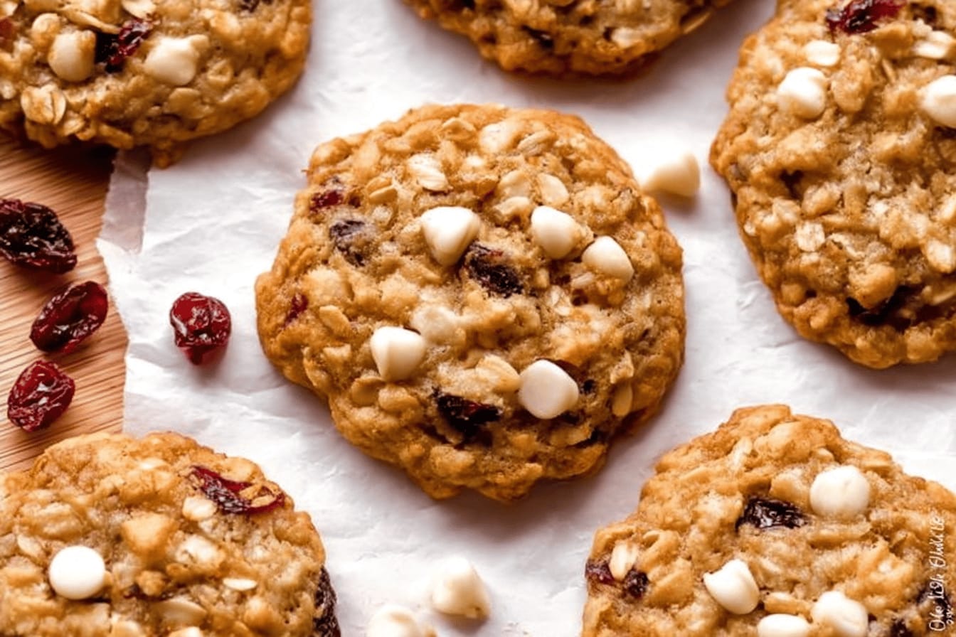 Delicious Oatmeal Cranberry Cookies Recipe