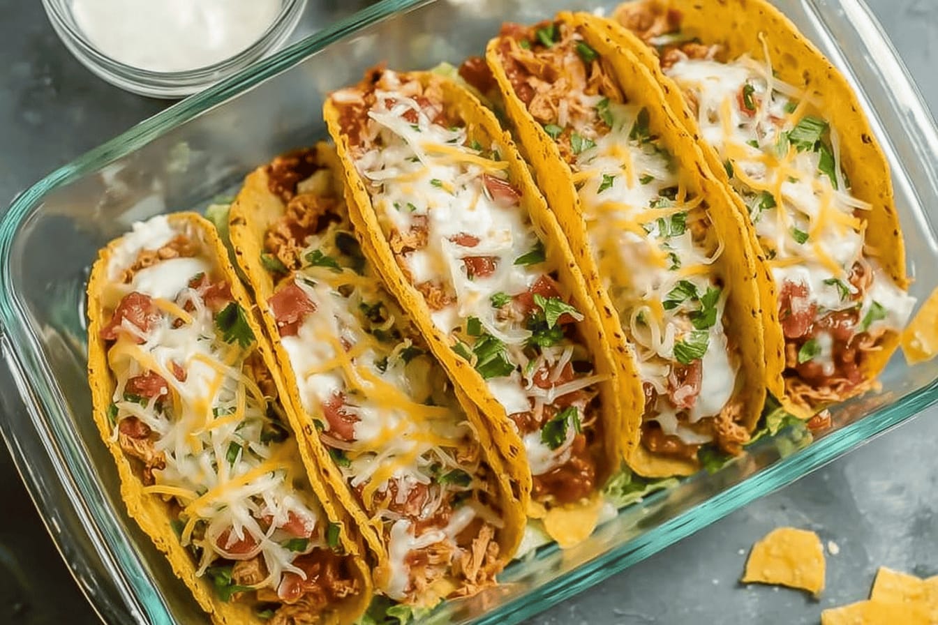Easy Chicken Tacos Recipe for Taco Night