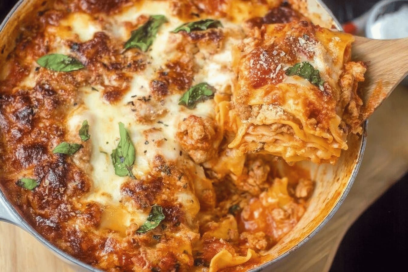 Easy Dutch Oven Lasagna Recipe for Everyone