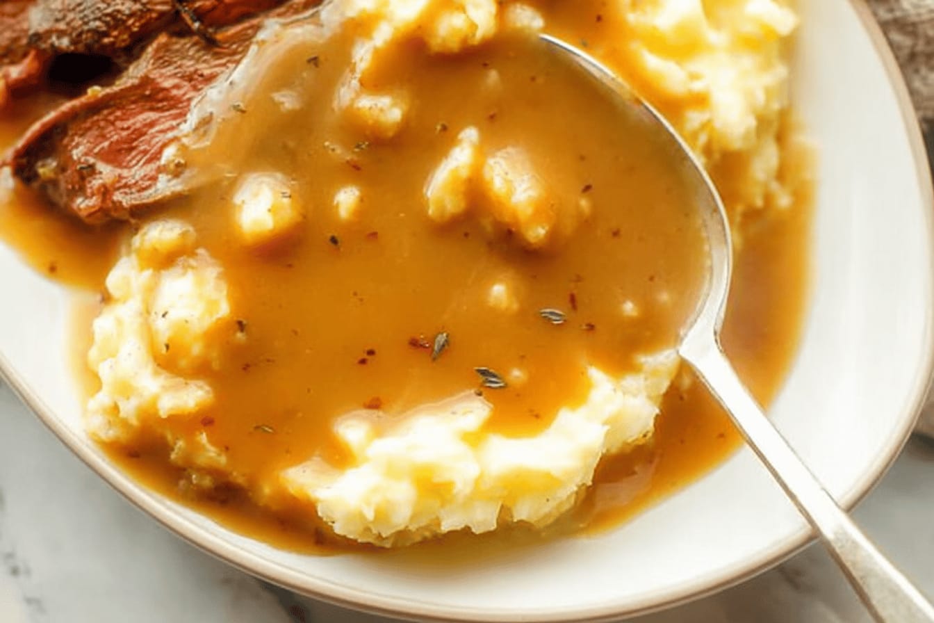 Easy Homemade Brown Gravy Recipe