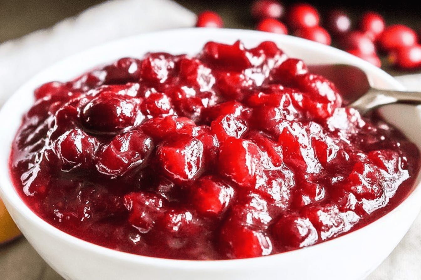 Easy Homemade Cranberry Sauce Recipe