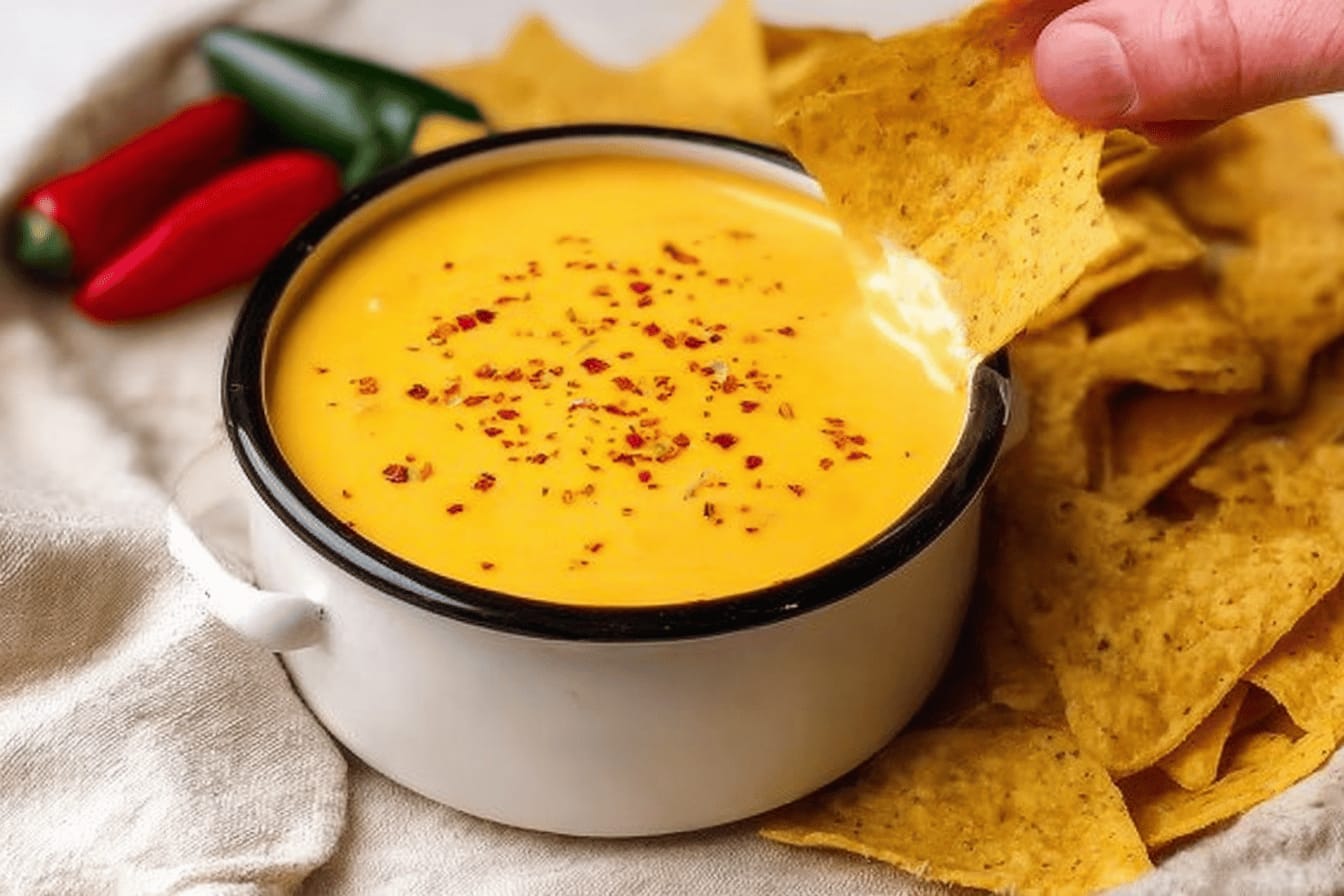Easy Homemade Nacho Cheese Sauce Recipe
