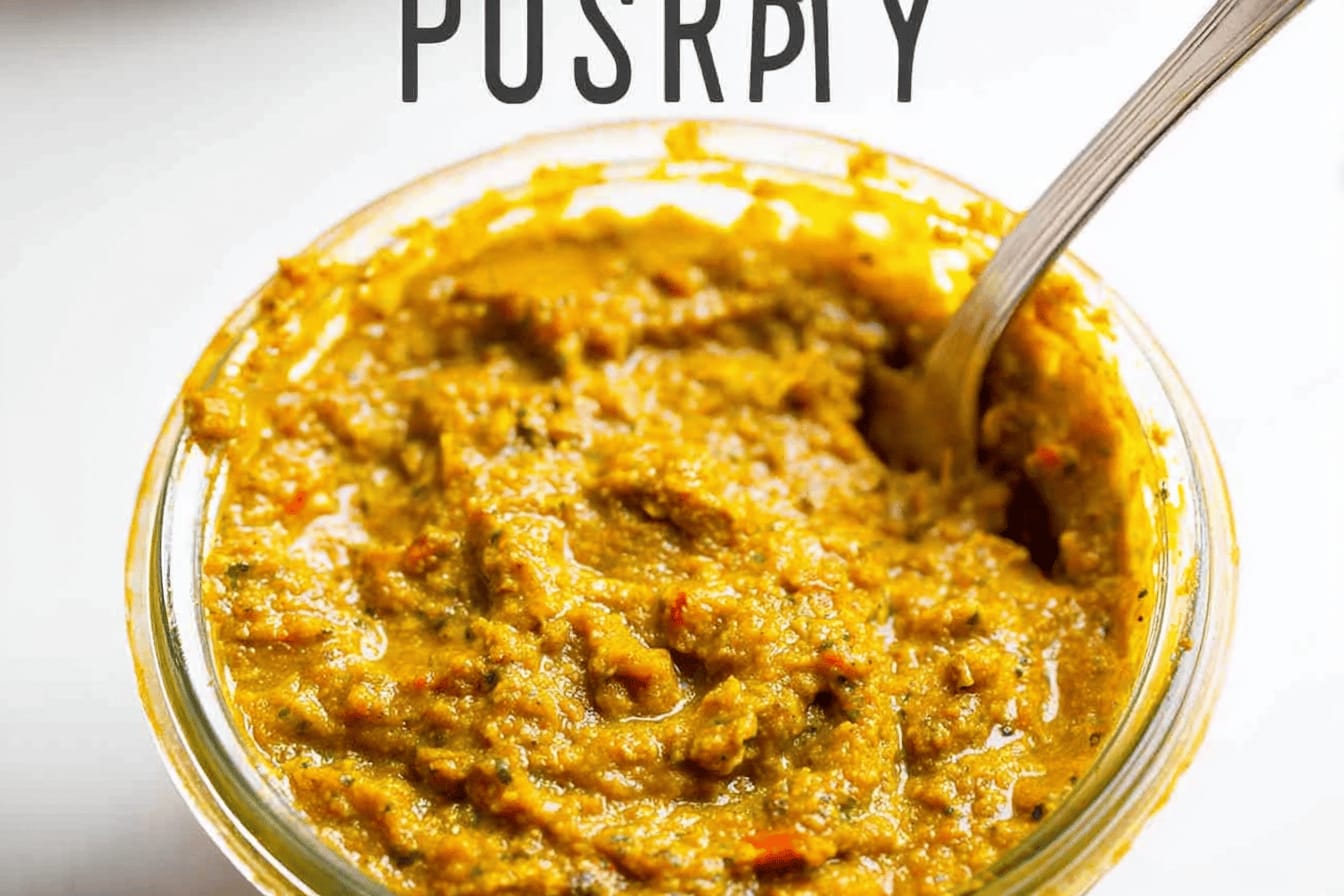 Easy Homemade Yellow Curry Paste Recipe