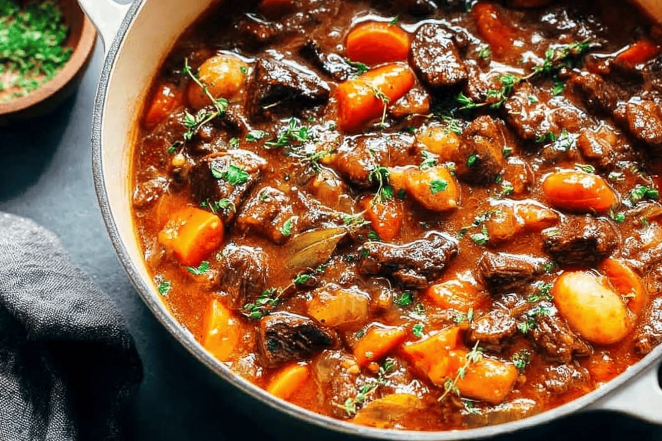Easy Instant Pot Beef Stew Recipe