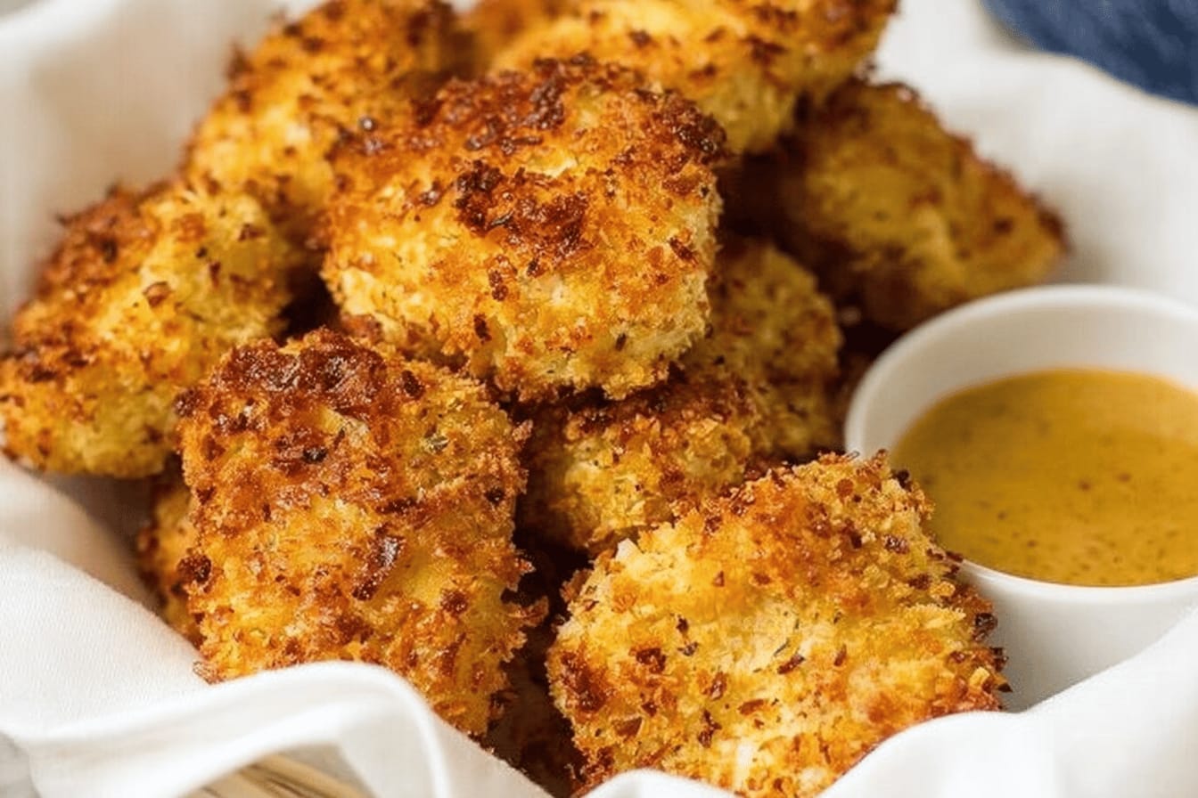 Extra Crispy Parmesan Chicken Nuggets Recipe