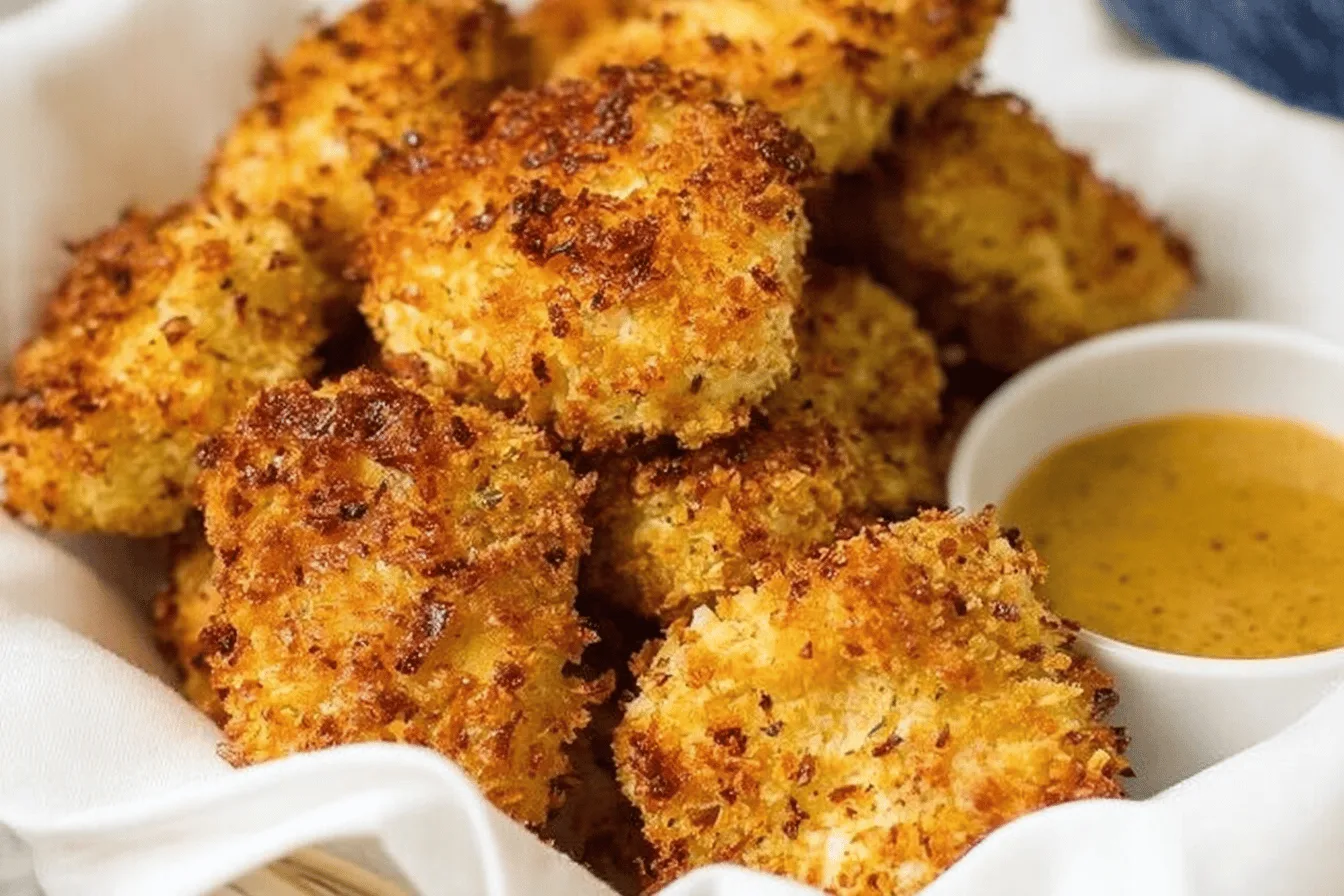 Extra Crispy Parmesan Chicken Nuggets Recipe