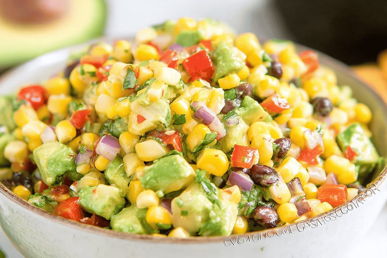 Fresh Avocado Corn Salsa Recipe