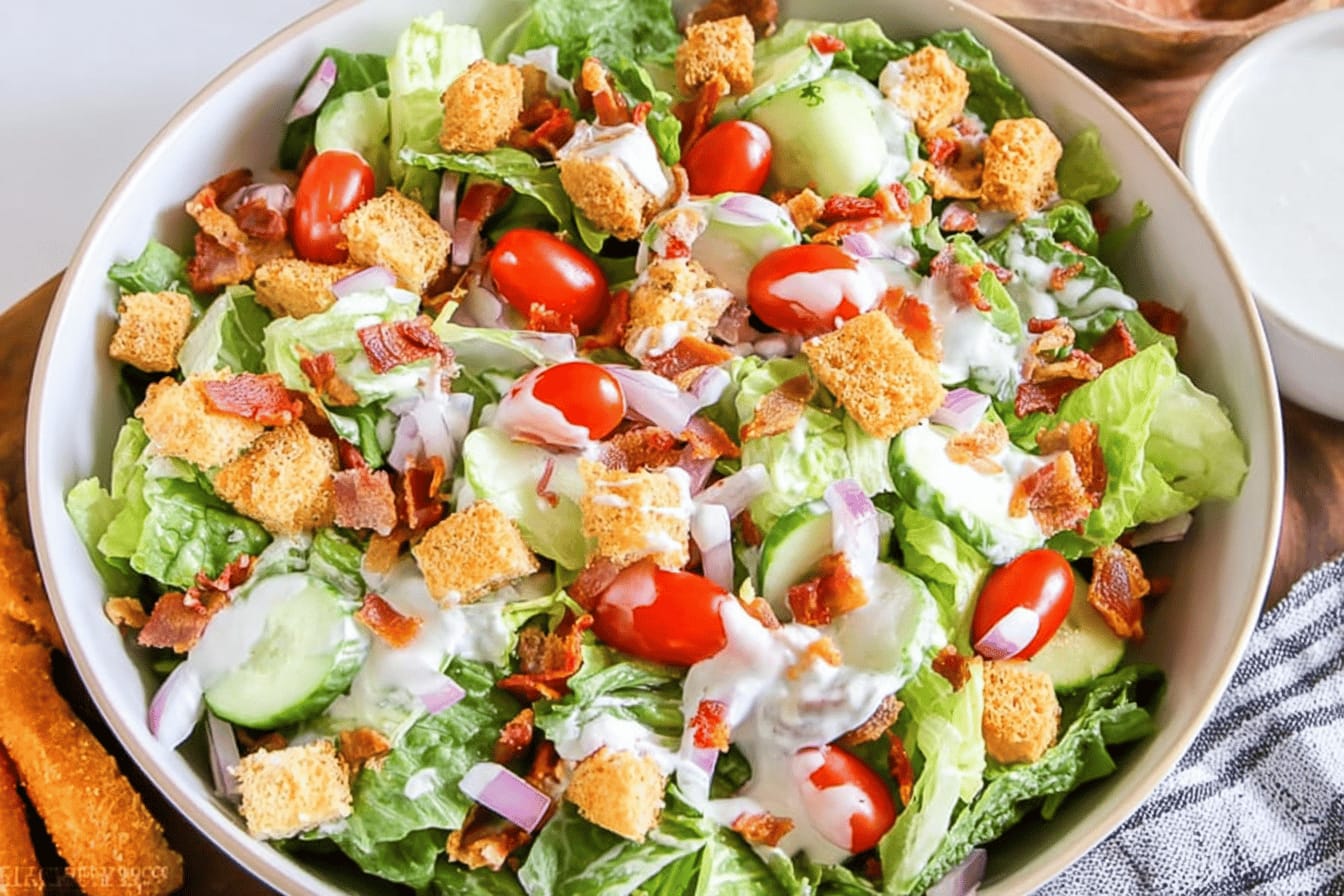 Fresh and Simple House Salad Recipe