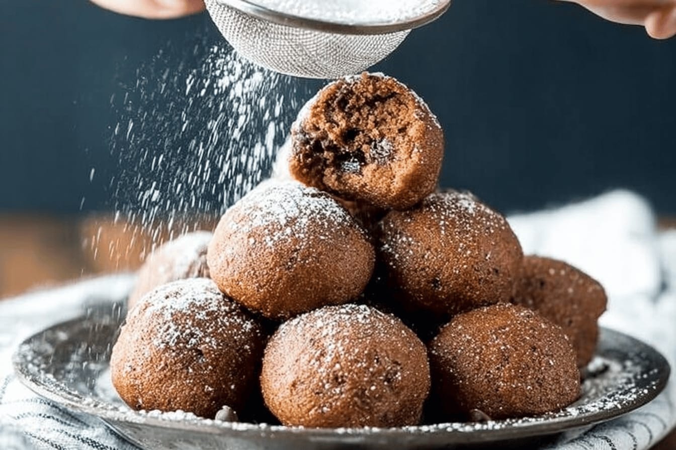 Fried Brownie Truffle Bites Recipe