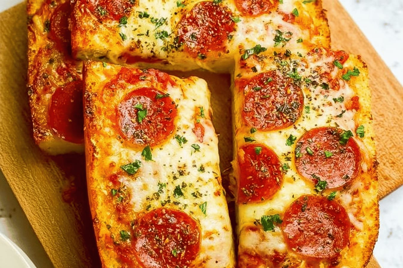 Garlic Bread Pizza Recipe for Easy Snacks