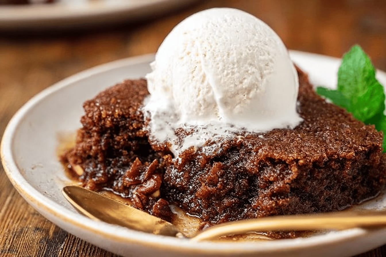 Gingerbread Pudding Cake Delight Recipe