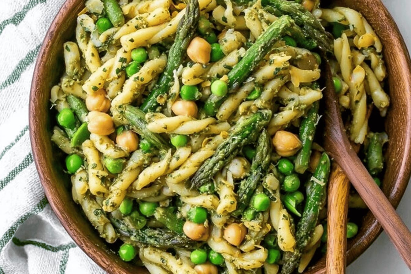 Green Goddess Pasta Salad Recipe Delight