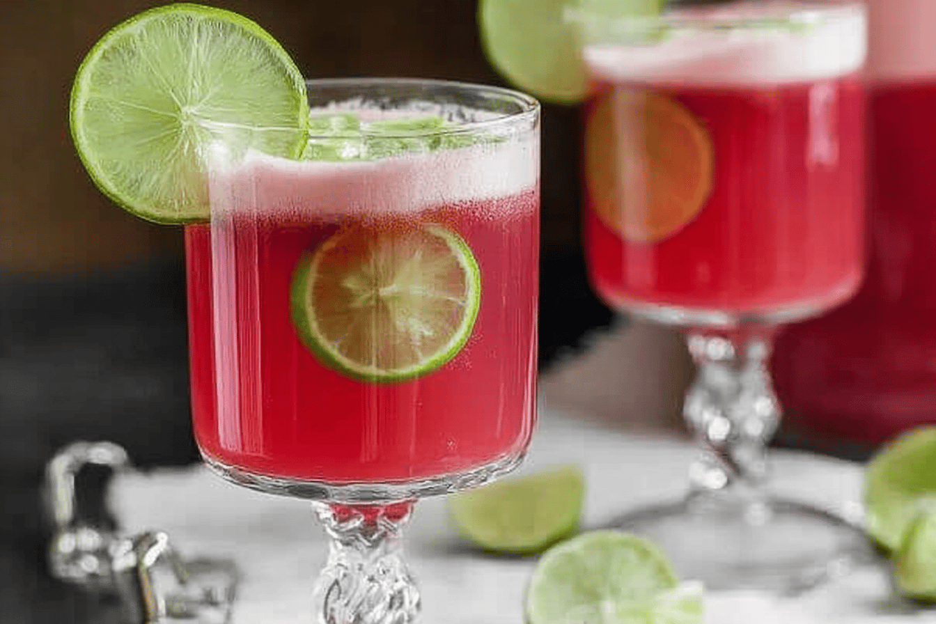 Holiday Champagne Punch Recipe for Festive Cheers