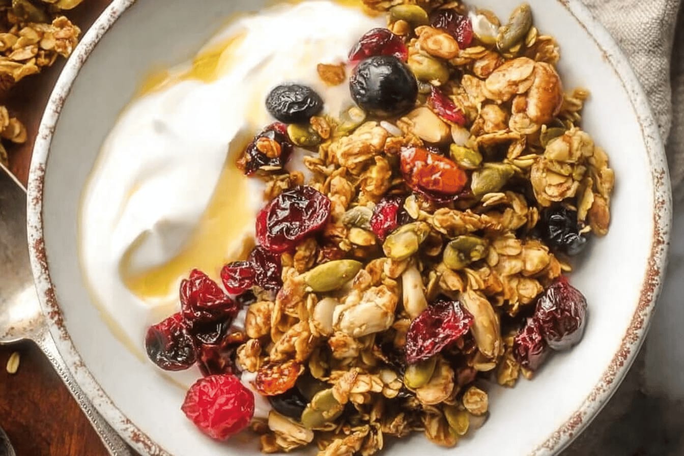 Homemade Maple Syrup Granola Recipe