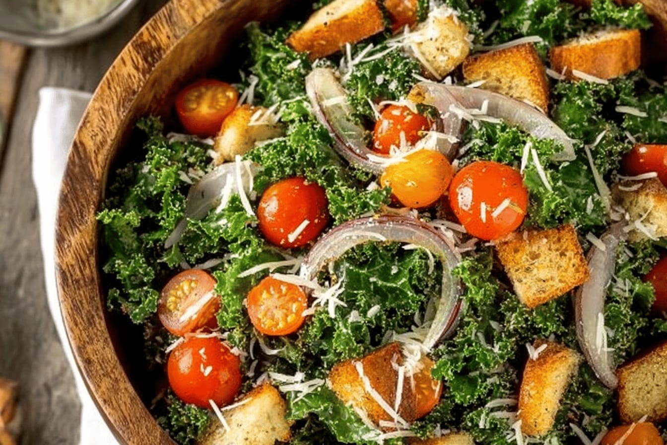 Kale Caesar Salad Recipe for Healthy Eating