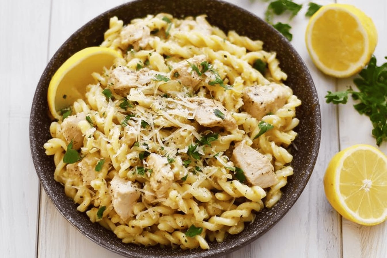Lemon Chicken Pasta Recipe for Refreshing Flavor