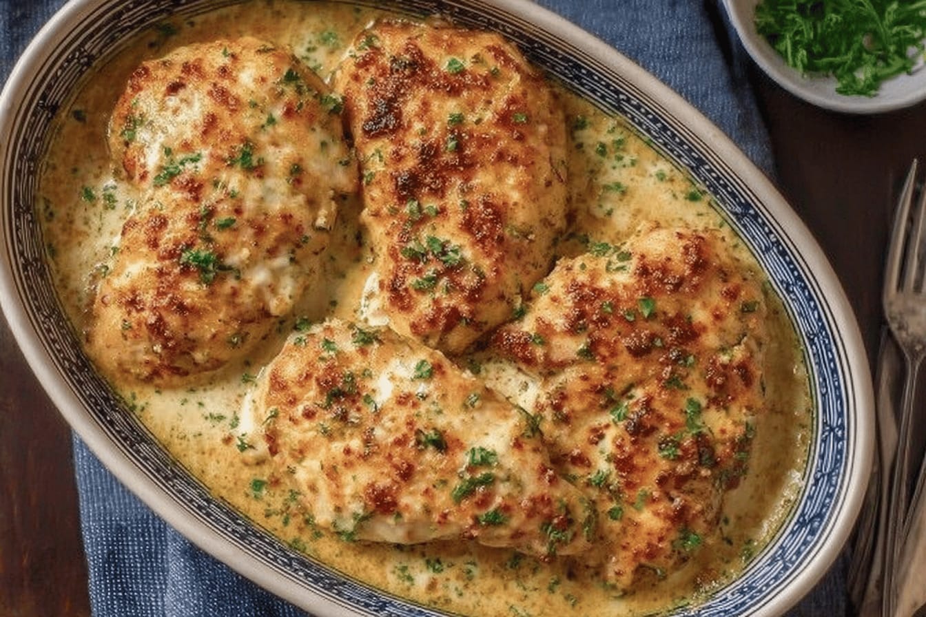 Melt-in-Your-Mouth Caesar Chicken Recipe