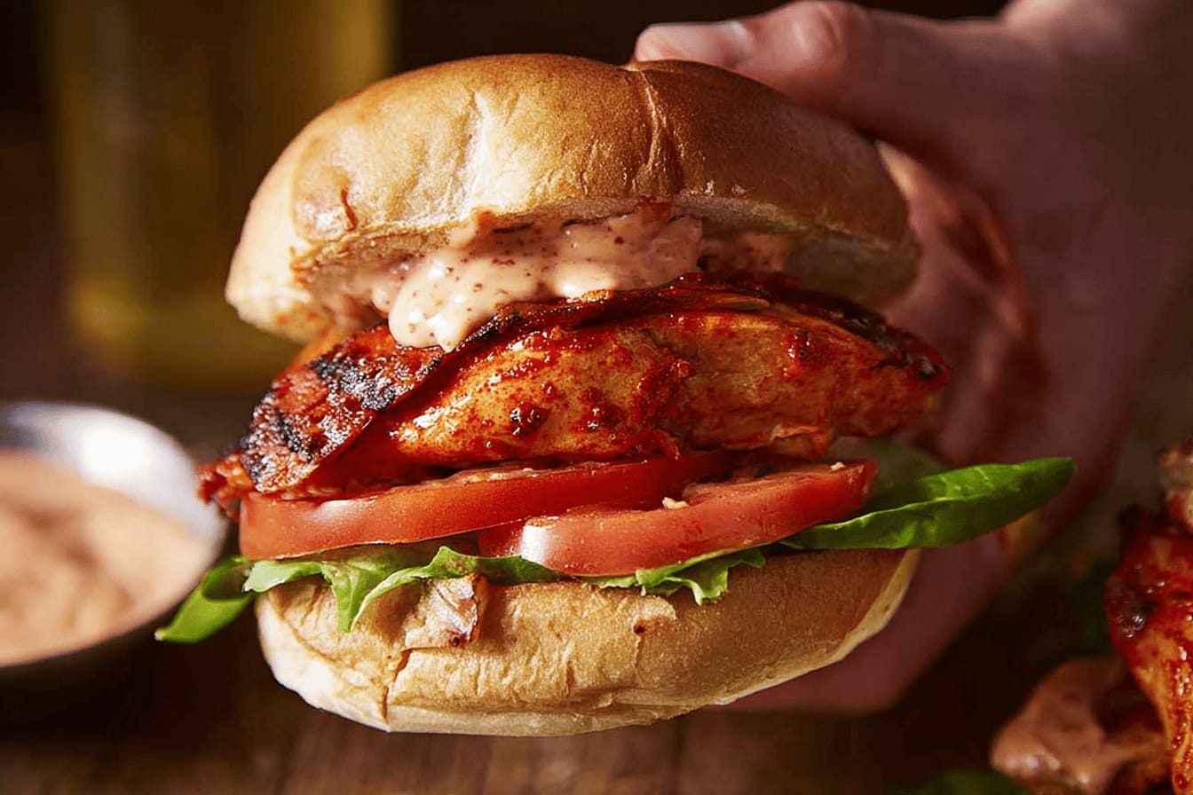 Nando's Peri-Peri Chicken Burger Recipe