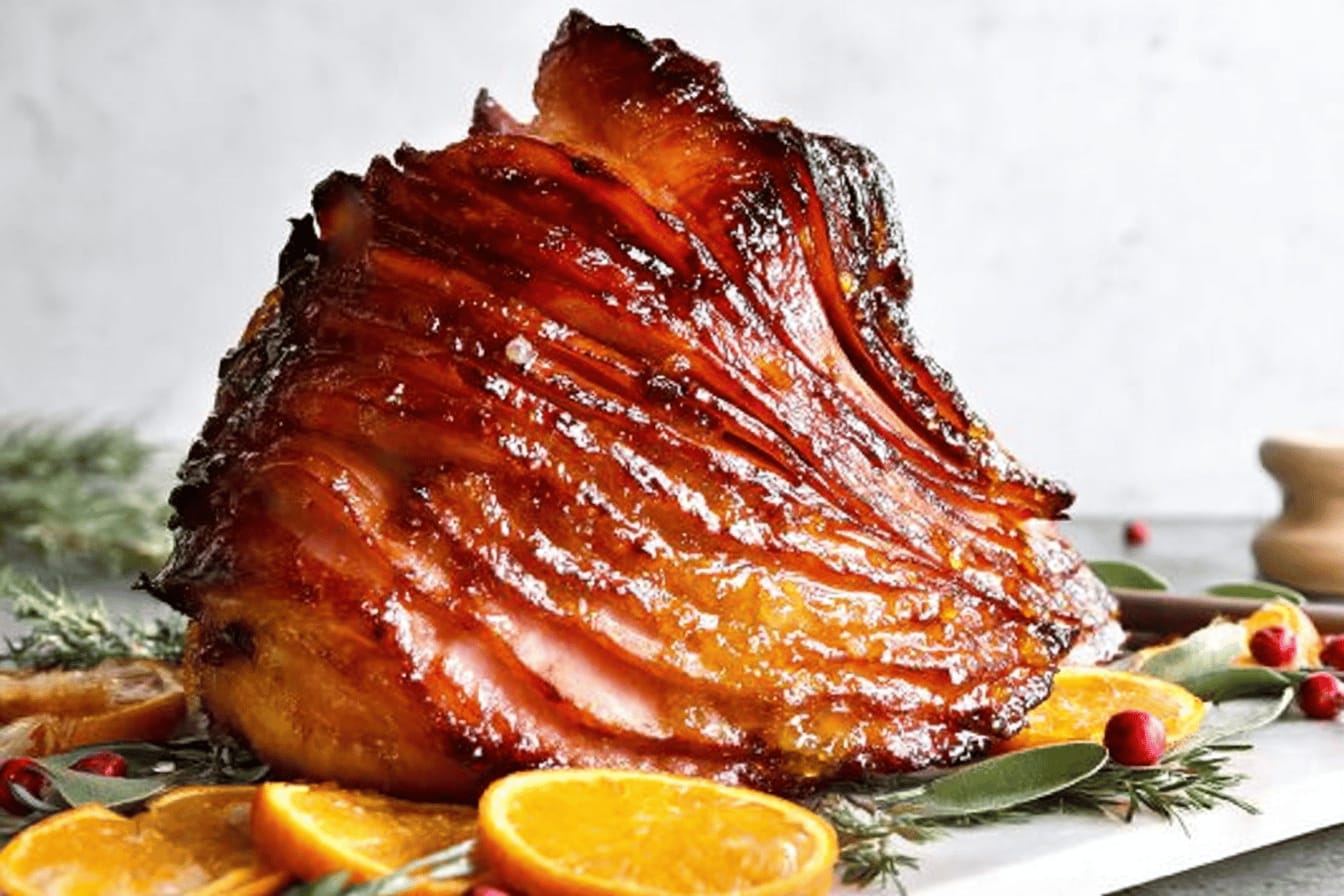 Orange Honey Glazed Ham Recipe Delight