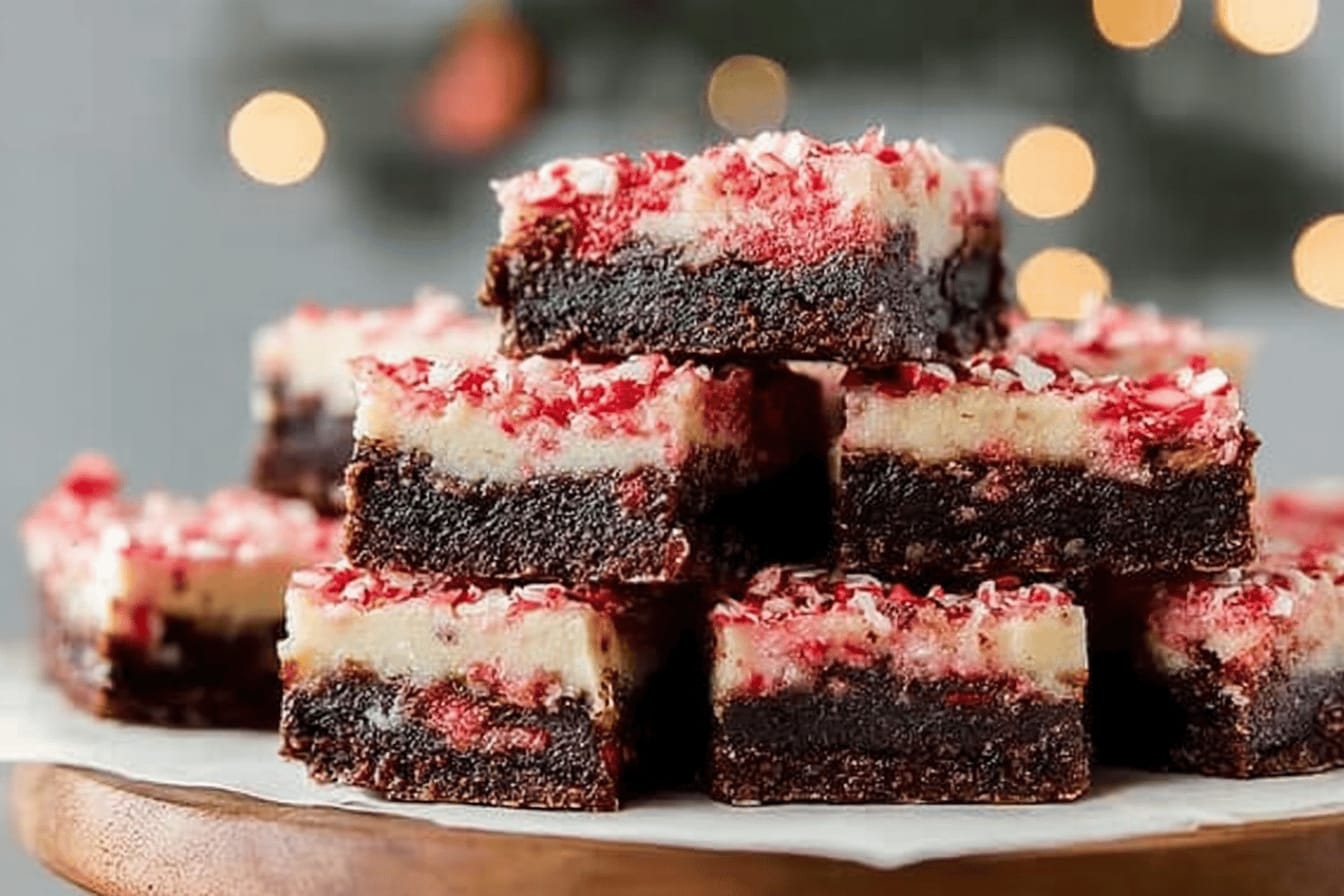 Peppermint Cheesecake Brownies Recipe Delight