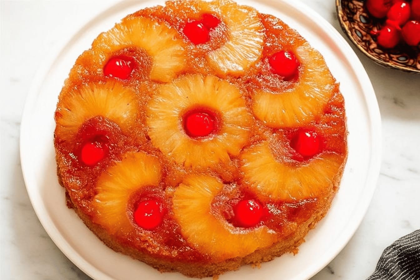 Pineapple Upside Down Cake Recipe Delight