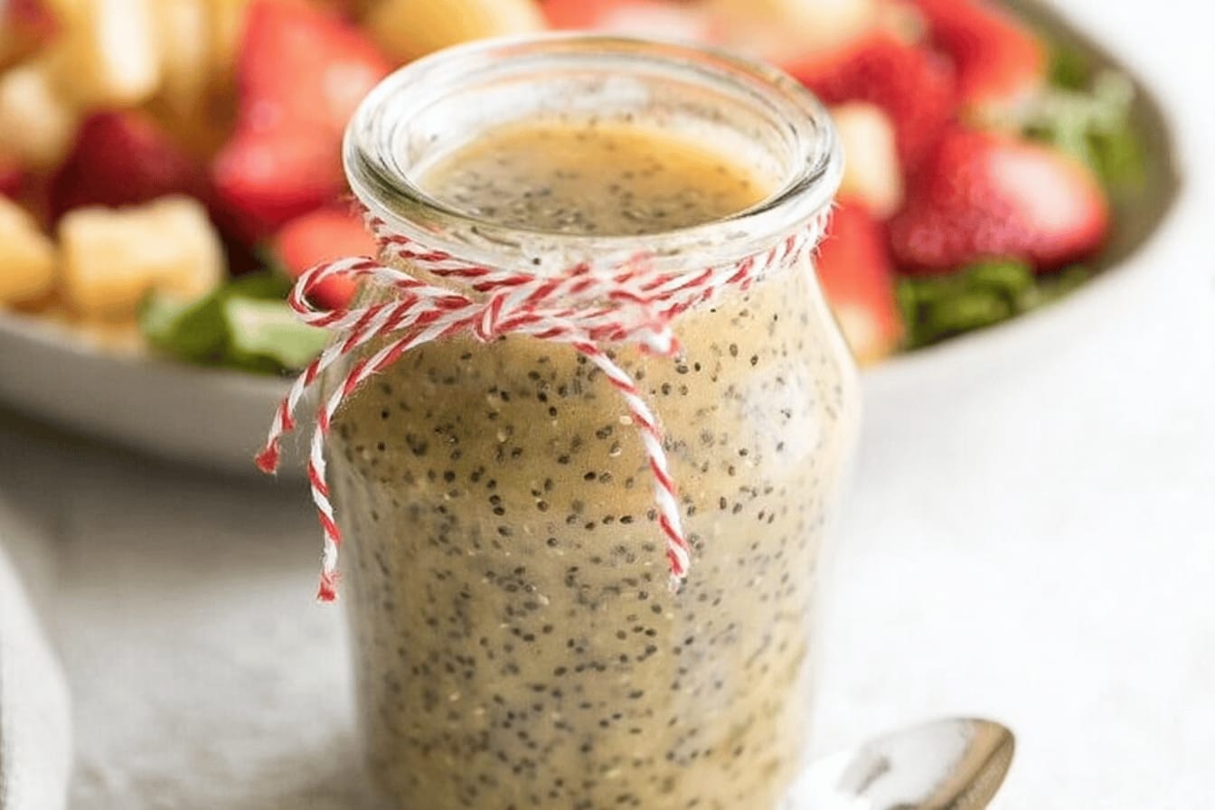 Poppy Seed Dressing Recipe for Salads