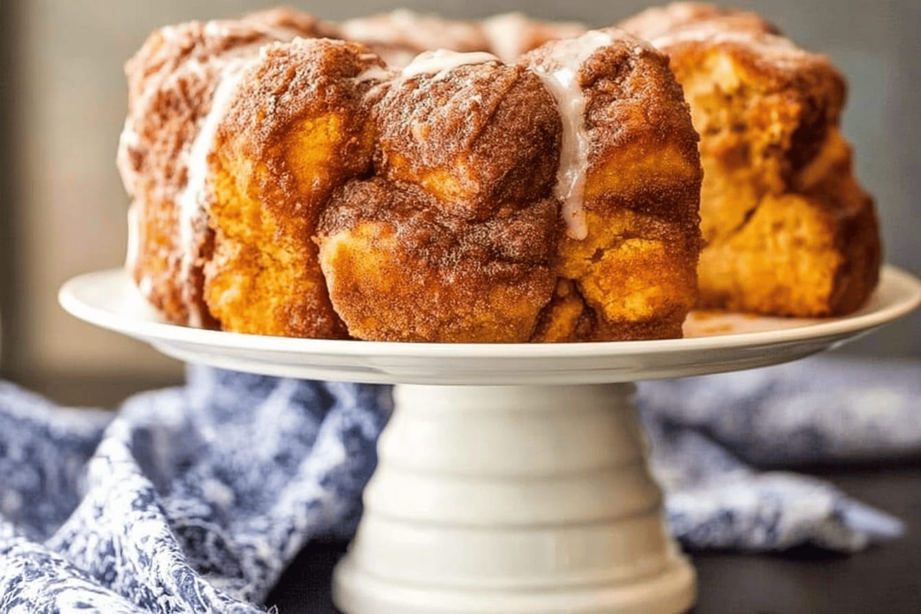 Pumpkin Pie Monkey Bread Recipe Delight