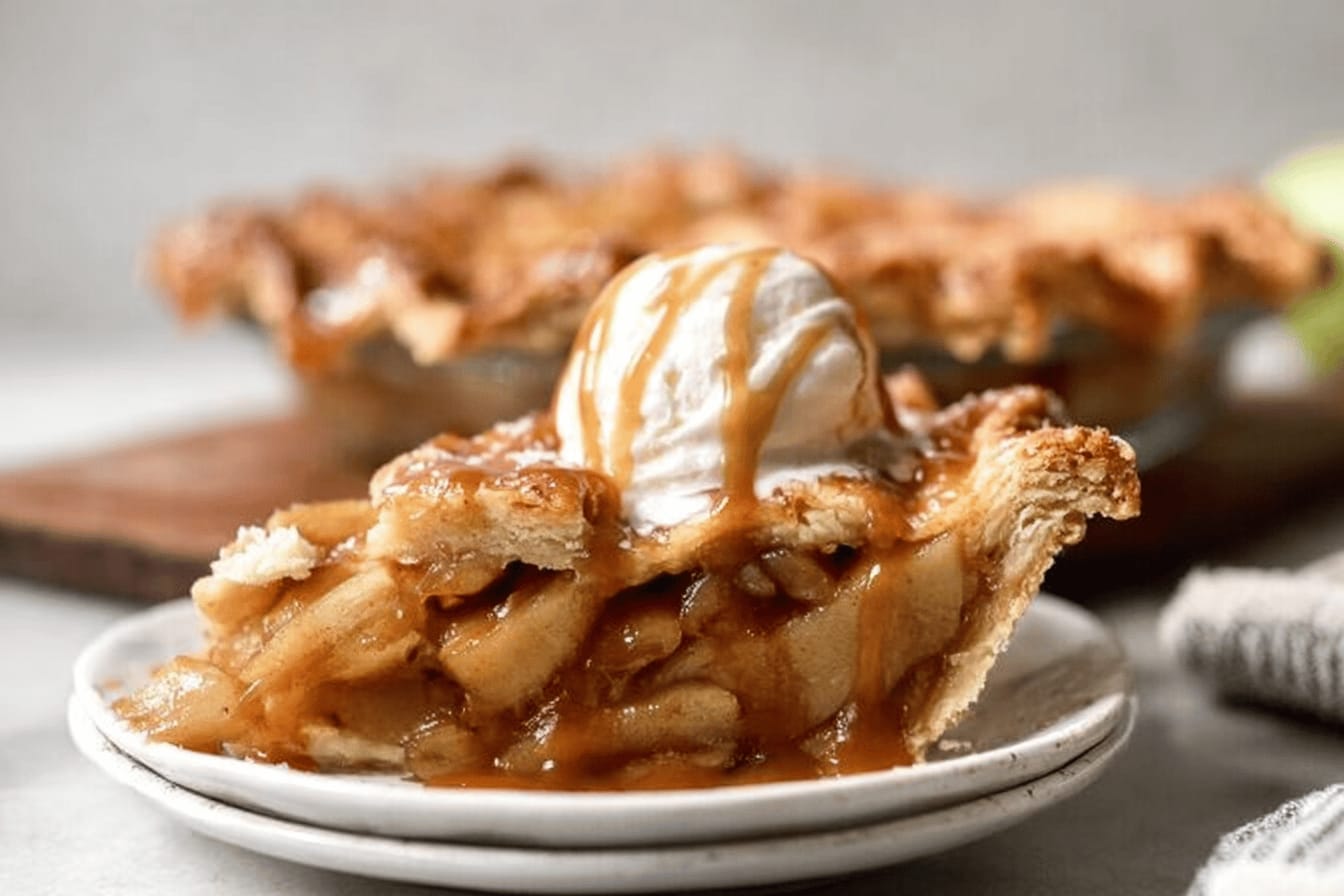 Salted Caramel Apple Pie Recipe Delight