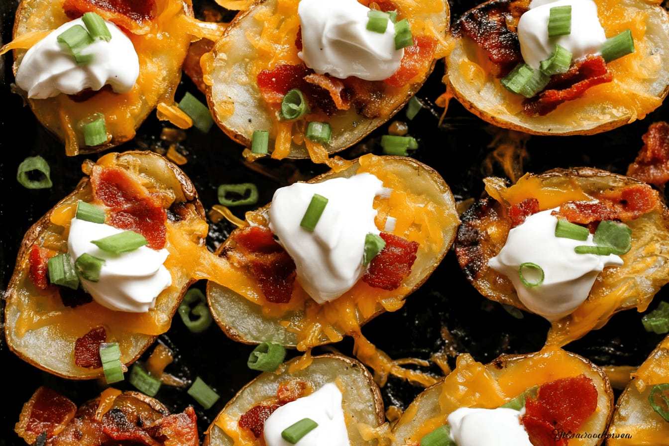 Savory Potato Skin Bites Recipe